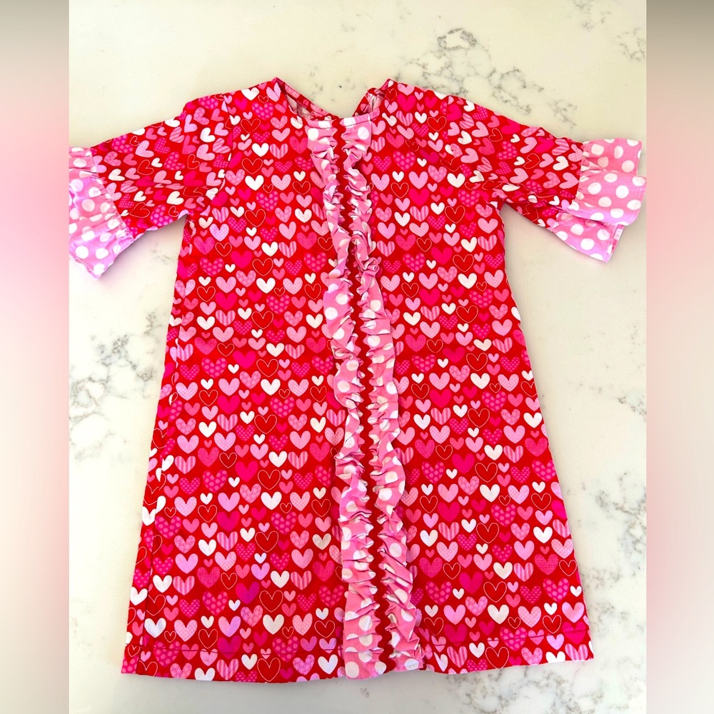 3T Southern Sunshine Kids Valentines Dress